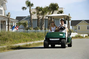 Using A Golf Cart For Greener Transportation
