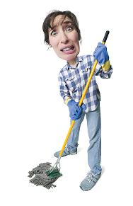 cleaning lady