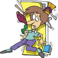 household clutter household clutter