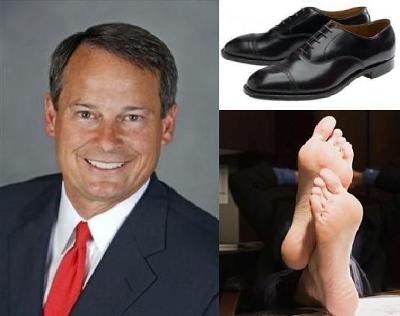 Fight Global Warming: Take Away an Executive's Shoes and Socks and  Introduce Him to the Barefoot Office!