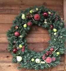 recycled wreath