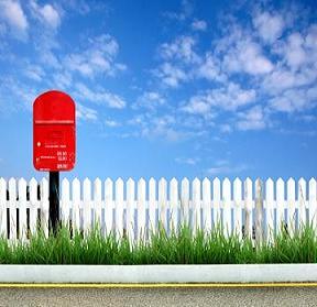 mailbox,red mailbox