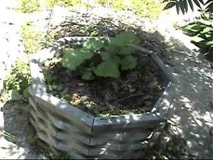wooden planter wooden planter