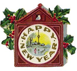 Vintage New Year Vintage New Year