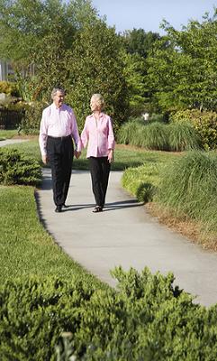 elderly couple out walking elderly couple out walking